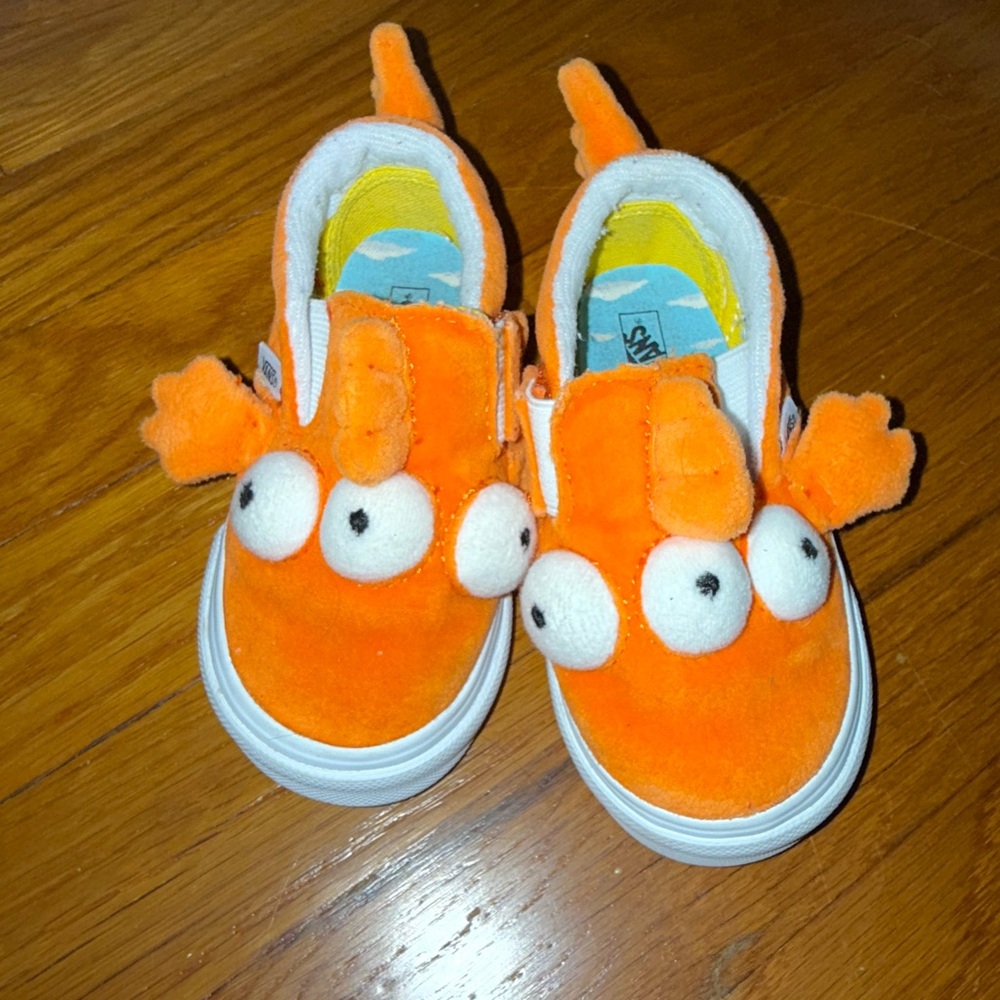 Vans Kids Toddler Simpsons X Blinky Fish Slip On Shoes
